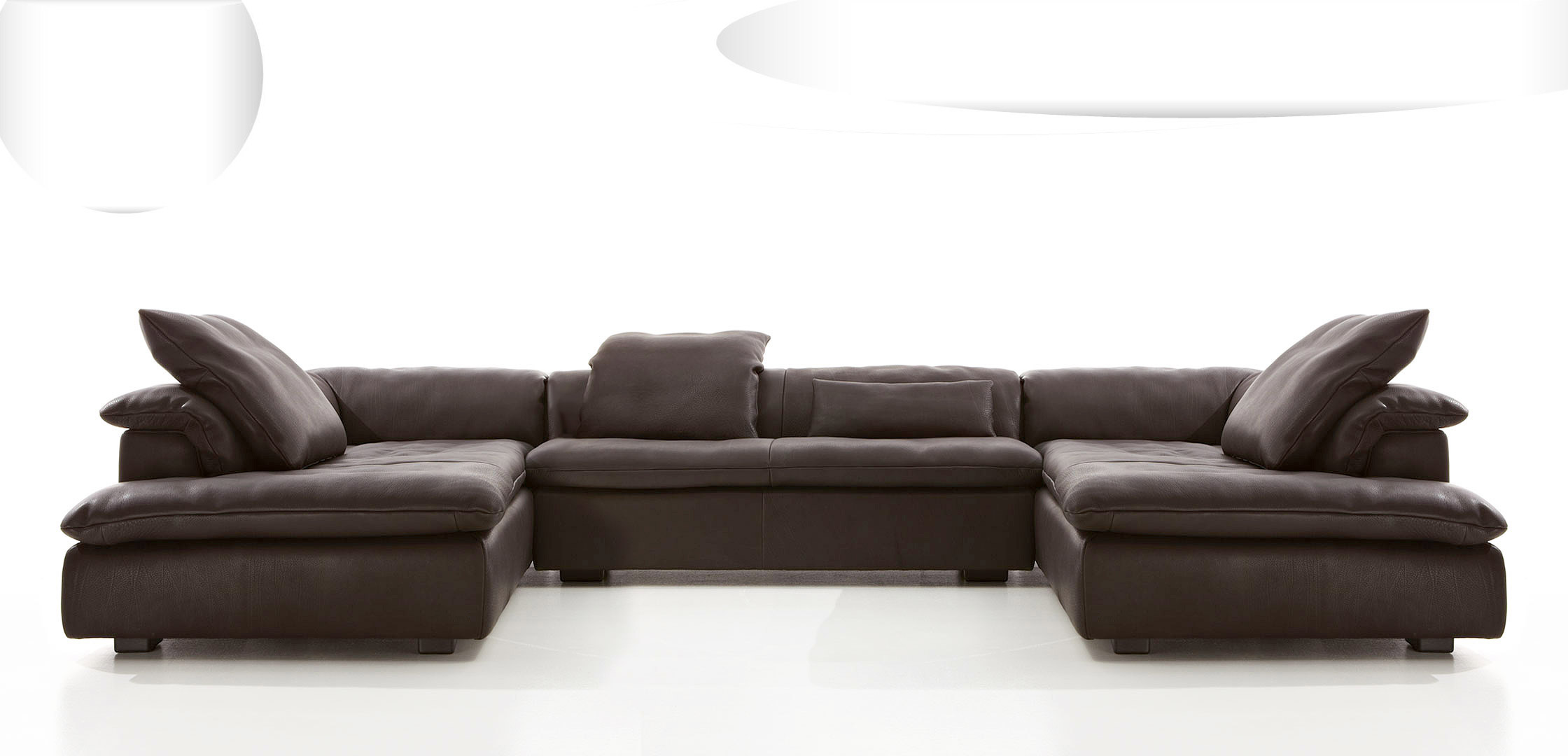 Doppel winkelförmiges Sofa  160 x 400 x 160 cm