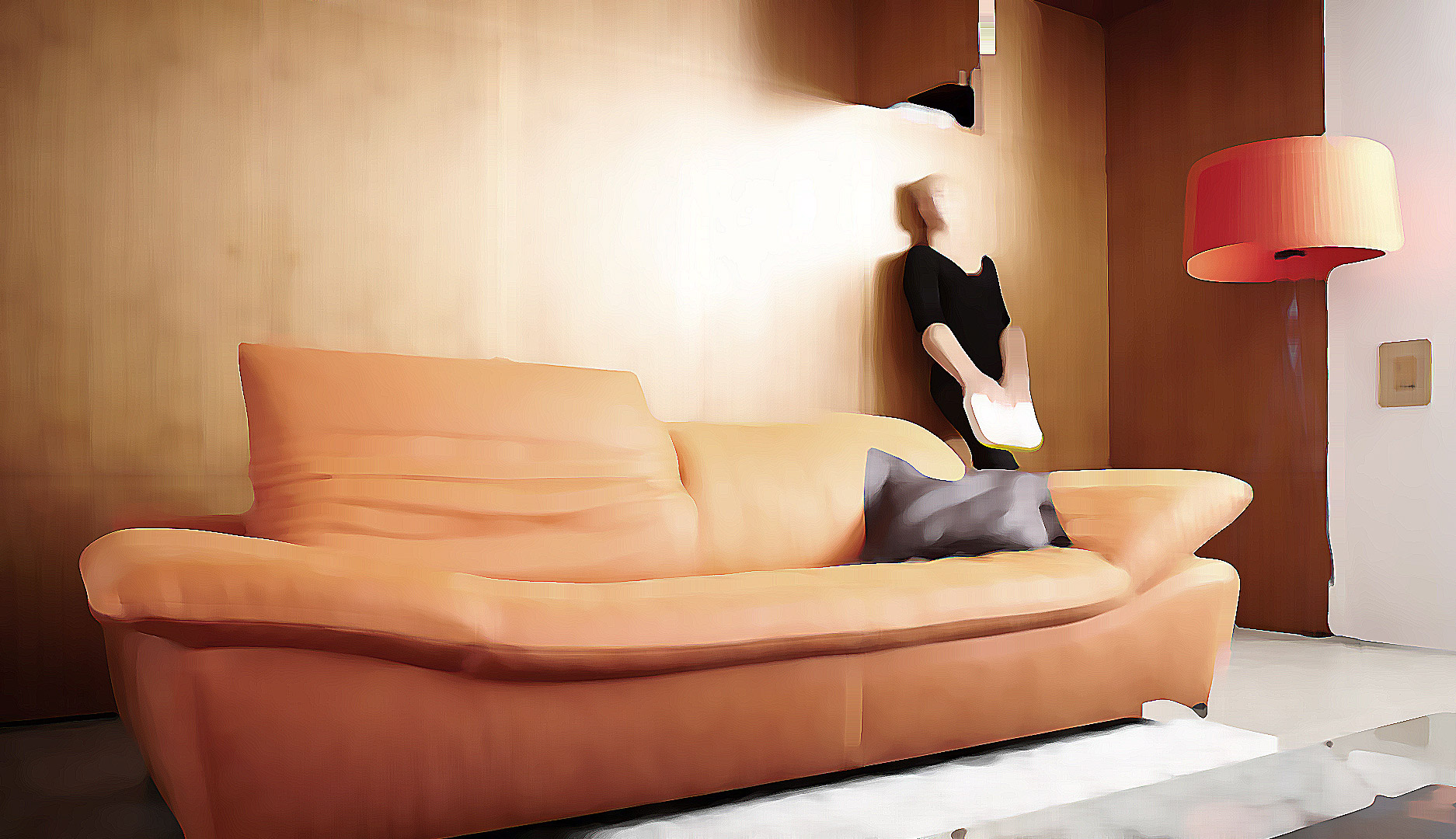 Divani moderni in pelle design